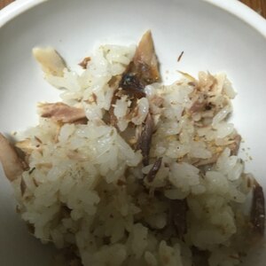 秋刀魚の混ぜ混ぜご飯(*^^*)★